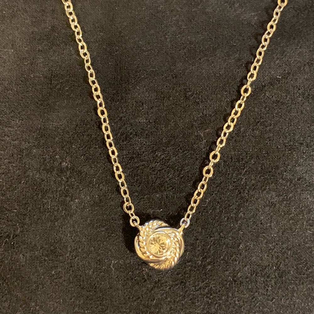 Kate Spade Infinity & Beyond Knot Necklace